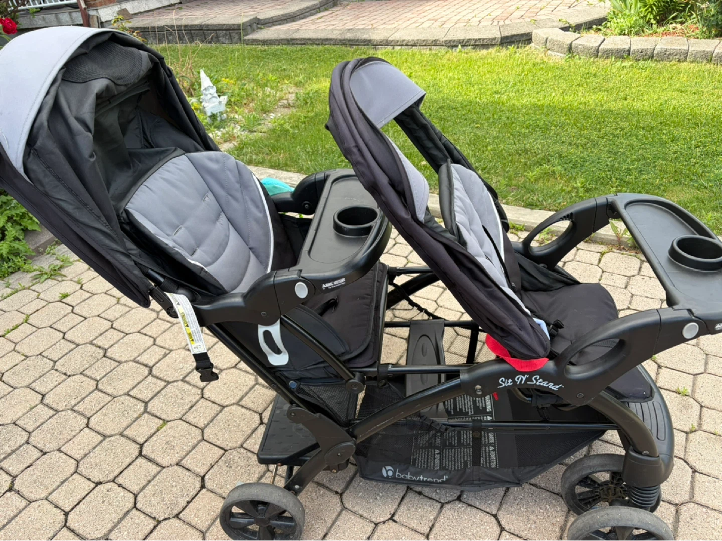 Baby Trend Sit N Stand Double Stroller - photo 2