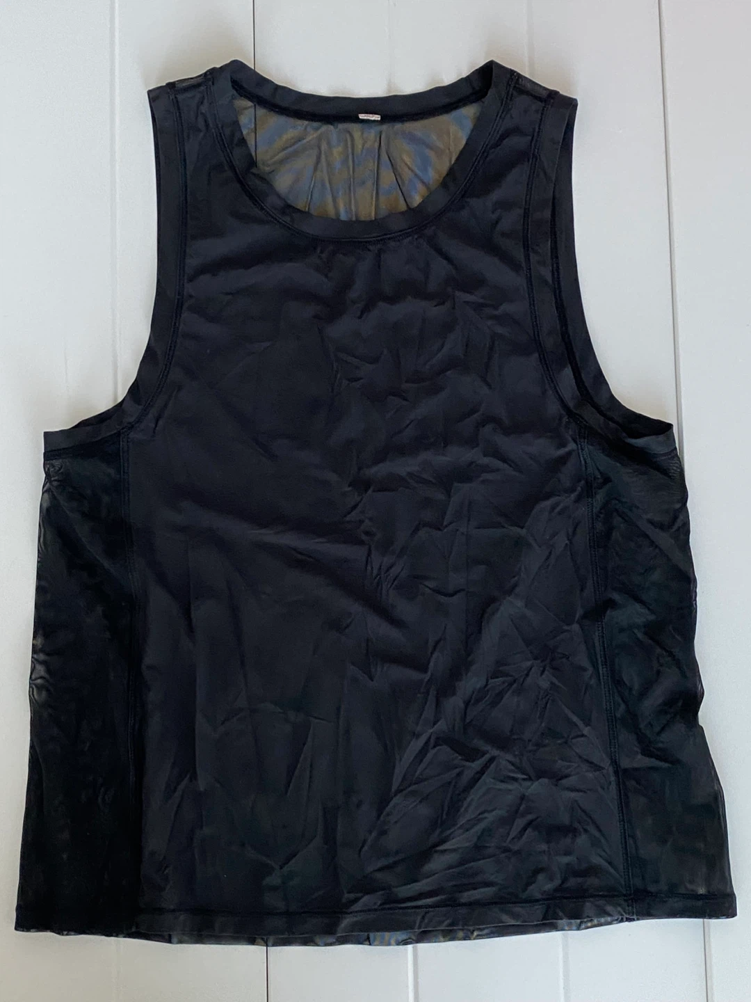 Lululemon Black Mesh Tank Top ⚽️ - photo 3