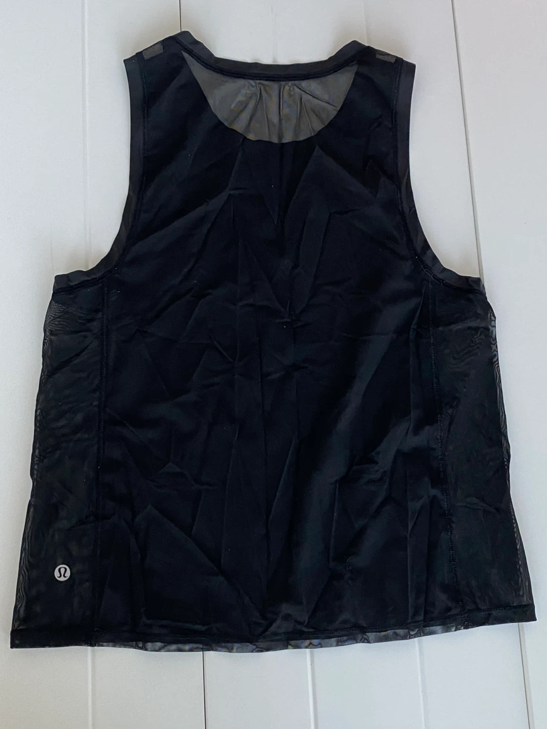 Lululemon Black Mesh Tank Top ⚽️ - photo 2