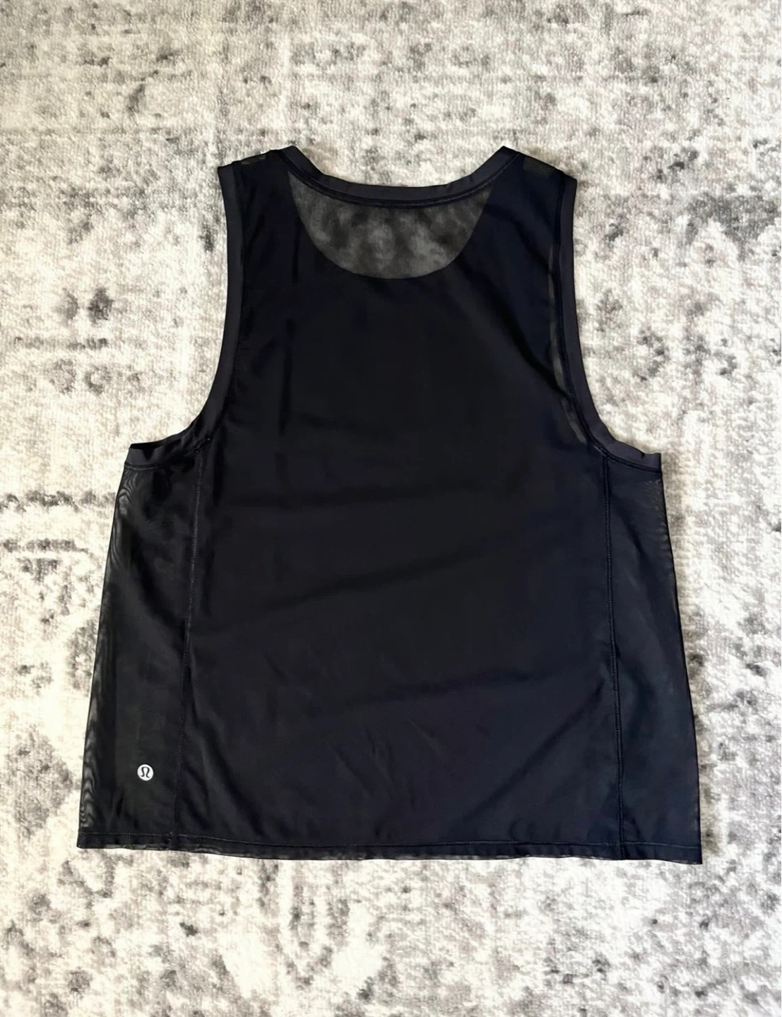 Lululemon Black Mesh Tank Top ⚽️