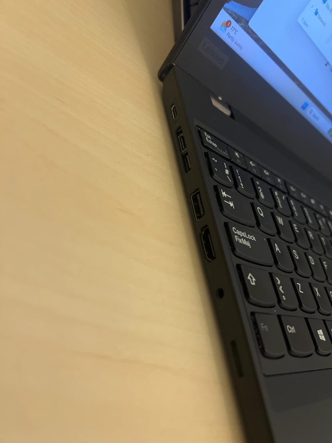 Lenovo ThinkPad T590 Laptop intel i7 8665u 16G 256G win11 pro - photo 4