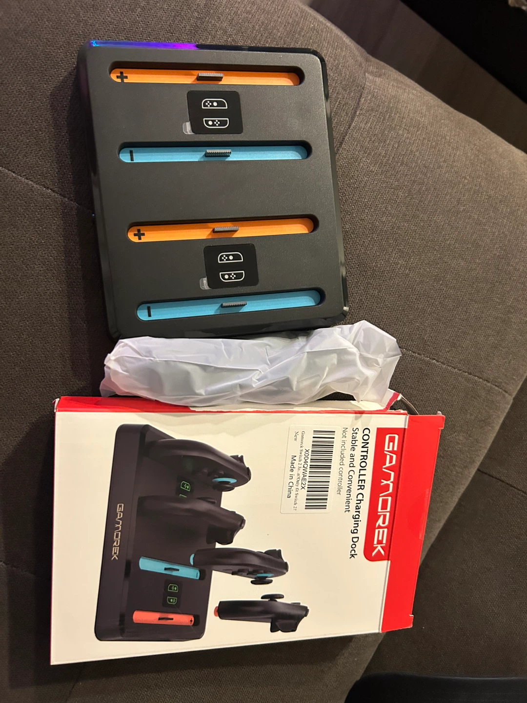 Gamorek Controller Charging Dock for Switch Joy-Cons