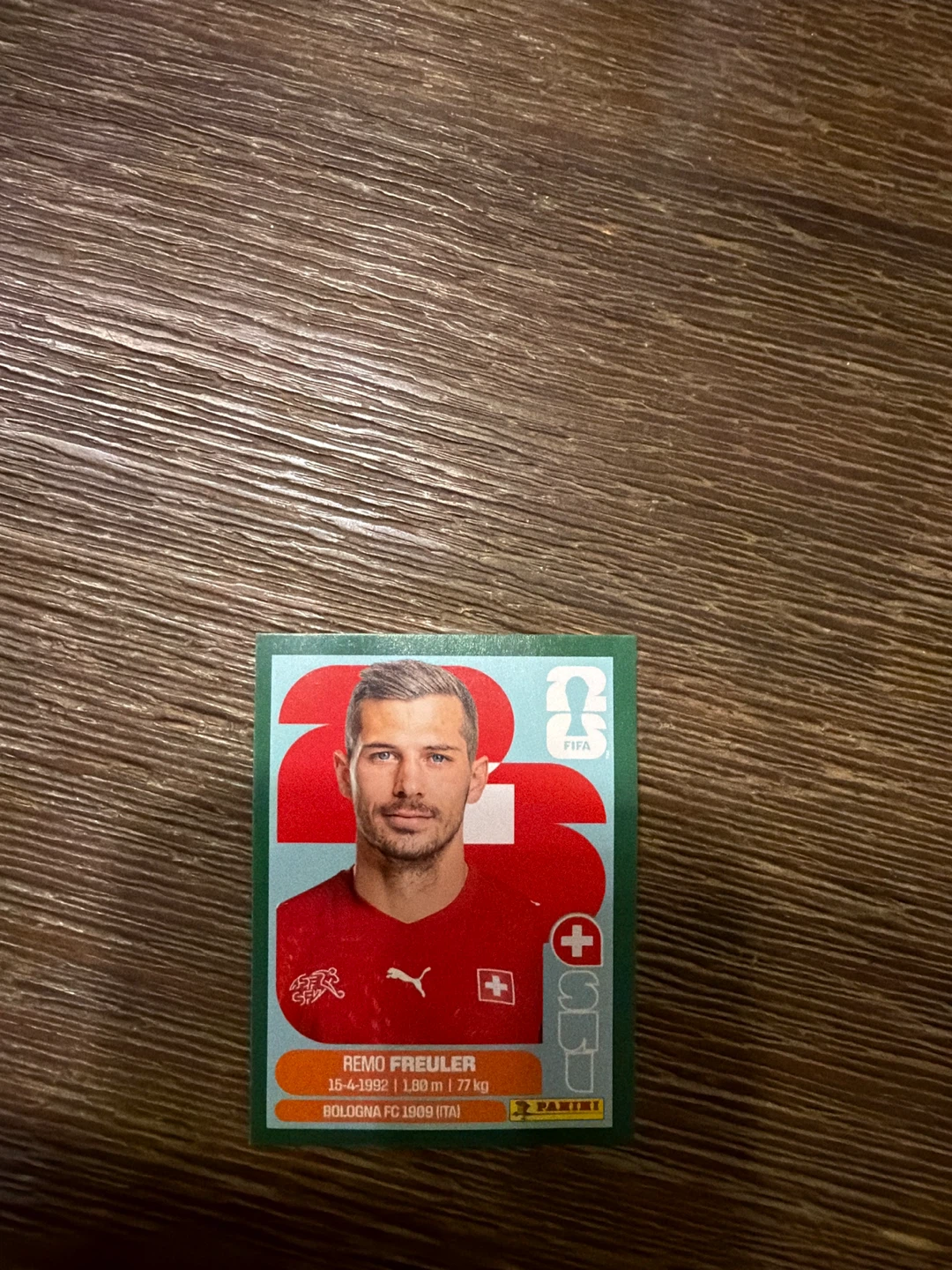 Panini FIFA sticker - Remo Freuler
