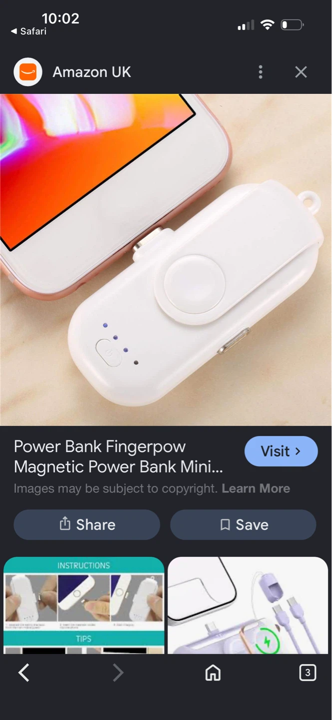 Portable 2 Charging backup batteries wireless