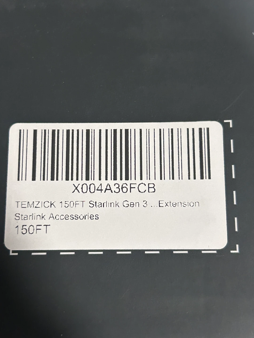 TEMZICK 150FT Starlink Gen 3 Extension Cable - photo 2