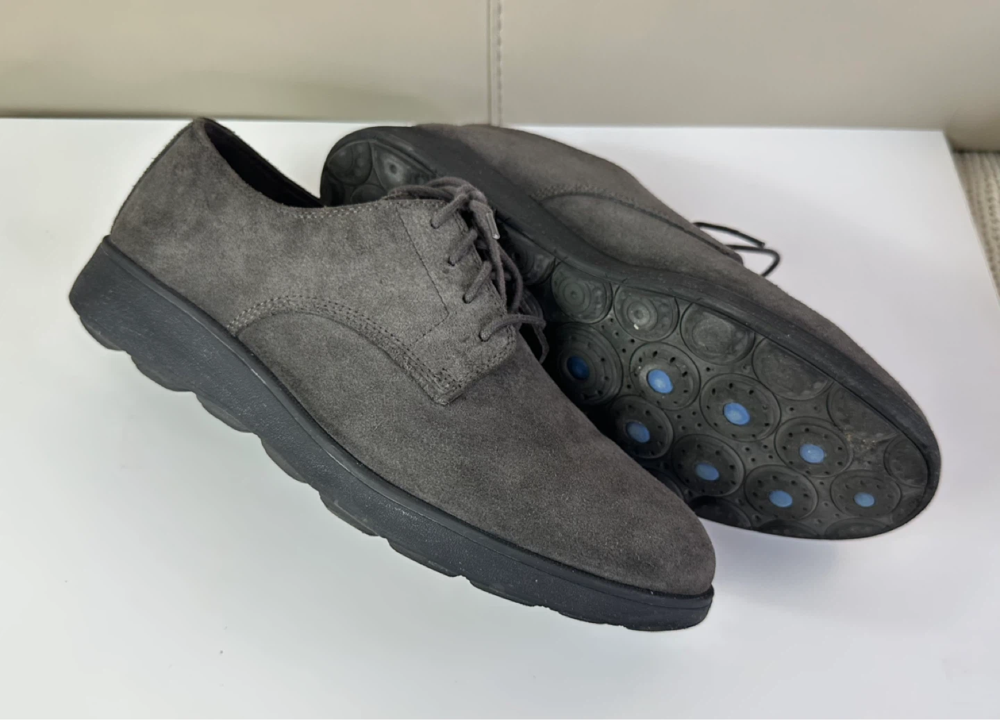 Geox Respira Suede LaceUp Shoes Spherica Zero Shock Pad Sole ⚽️ - photo 5