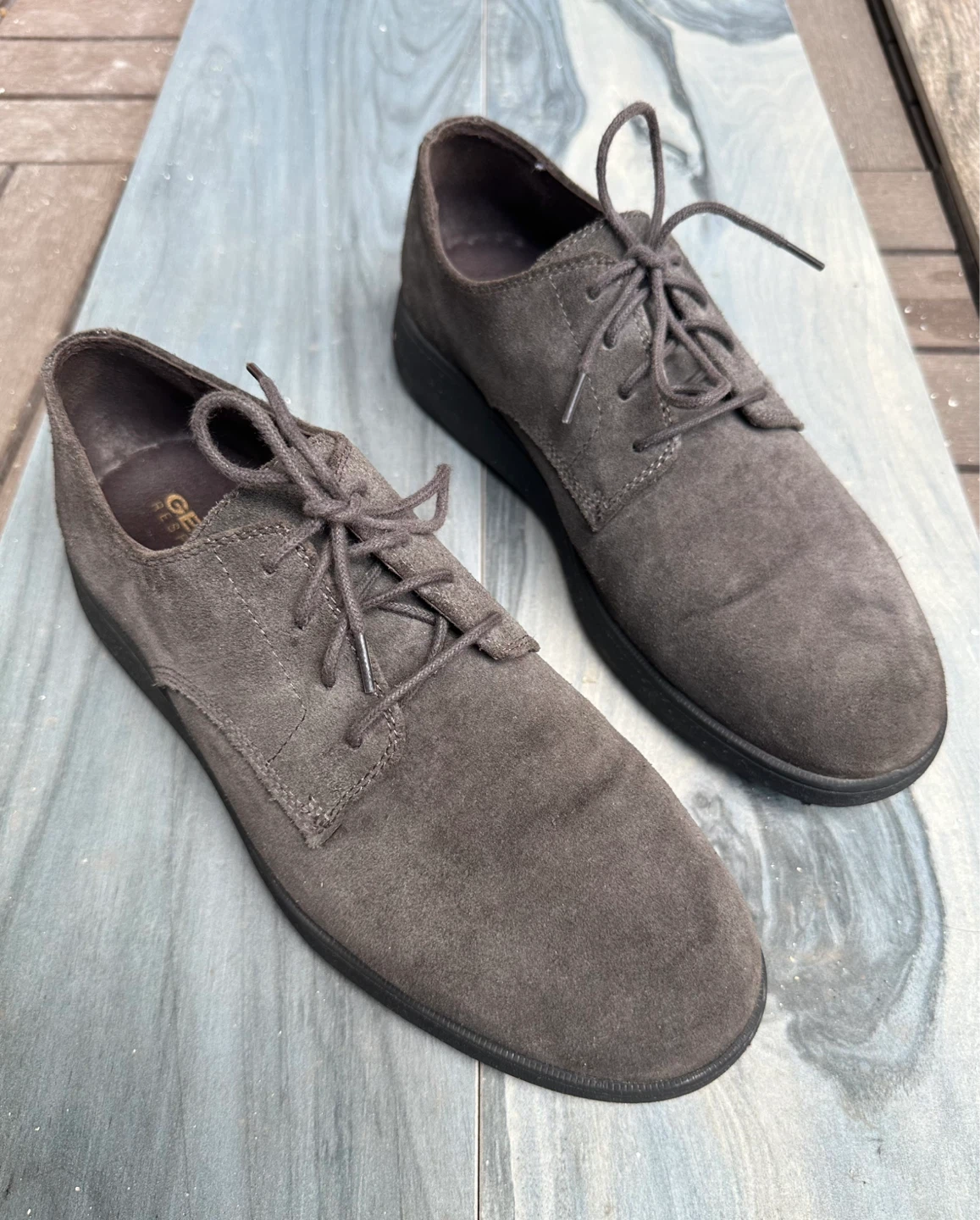 Geox Respira Suede LaceUp Shoes Spherica Zero Shock Pad Sole ⚽️ - photo 2