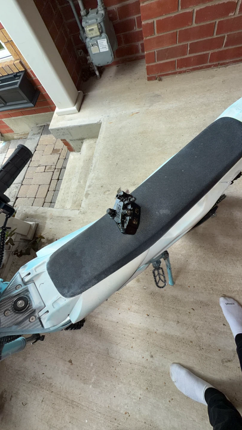 Light Blue Electric Dirt Bike - photo 5