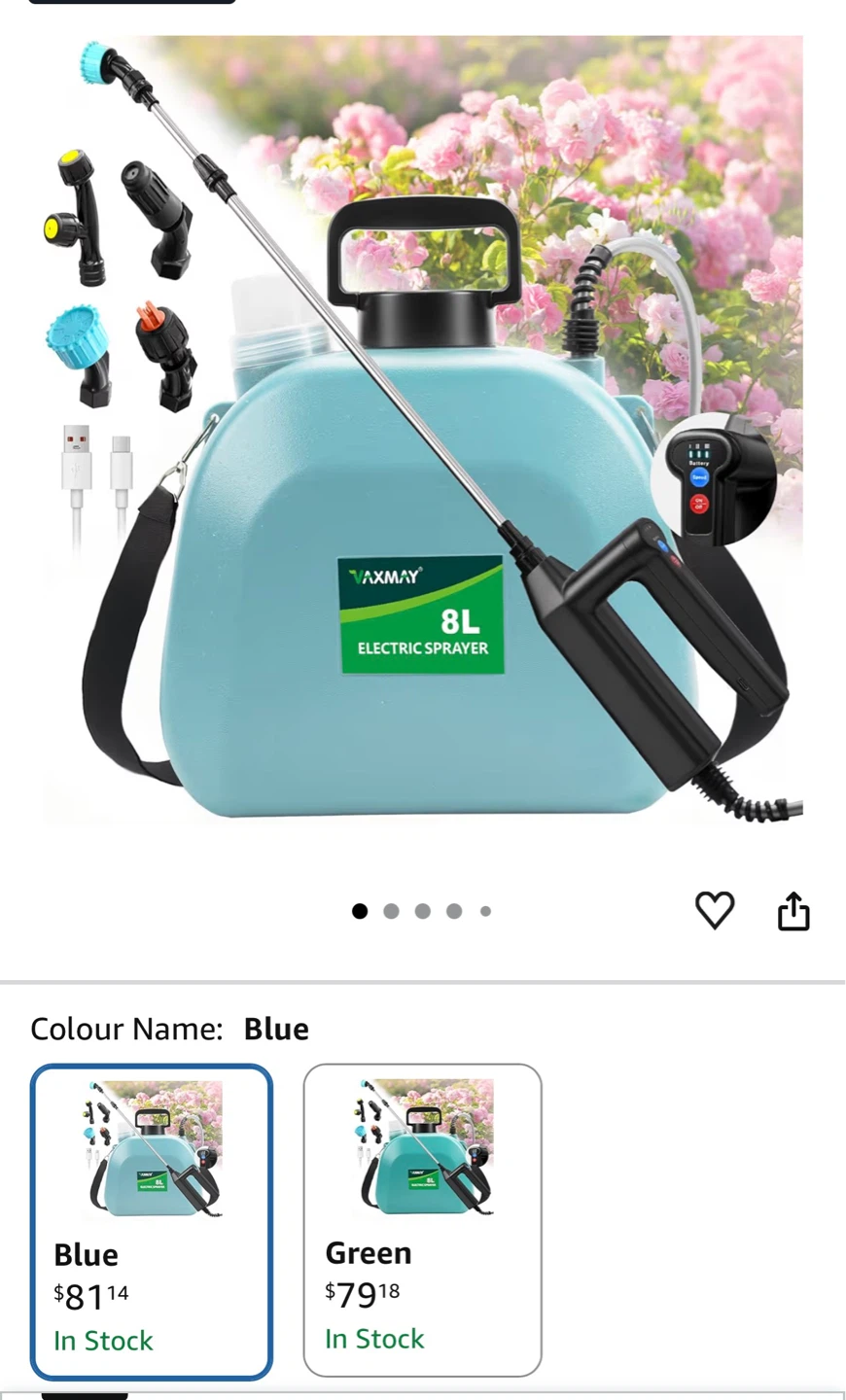 Rechargeable Electric Sprayer - 8L