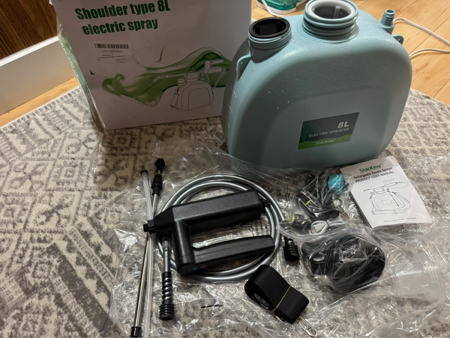 Rechargeable Electric Sprayer - 8L - photo 2