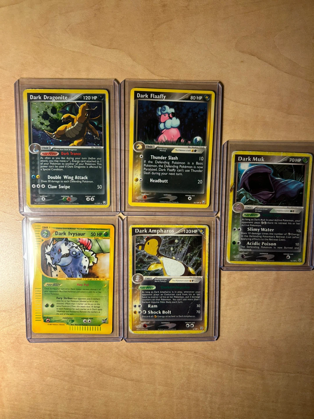 Pokémon TCG Dark Pokémon Cards
