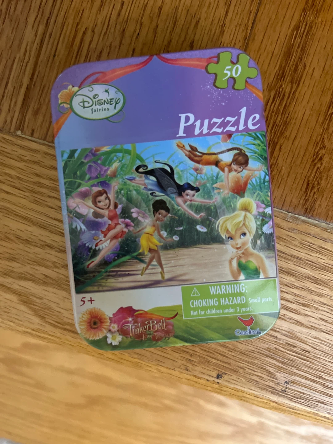 ⚽️Disney Fairies 50 Piece Puzzle Tin