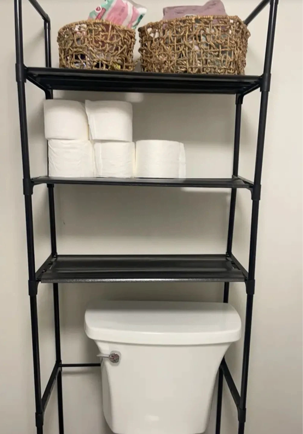 OVER THE TOILET RACK, 3 TIER, BNEW (white or black)