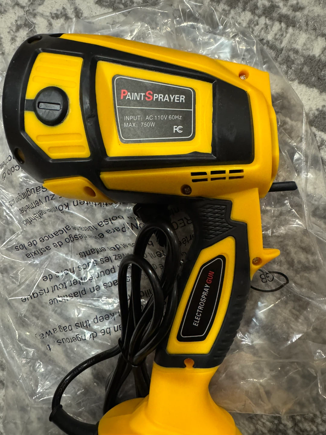 Paint Sprayer Electric Spray Gun - photo 4