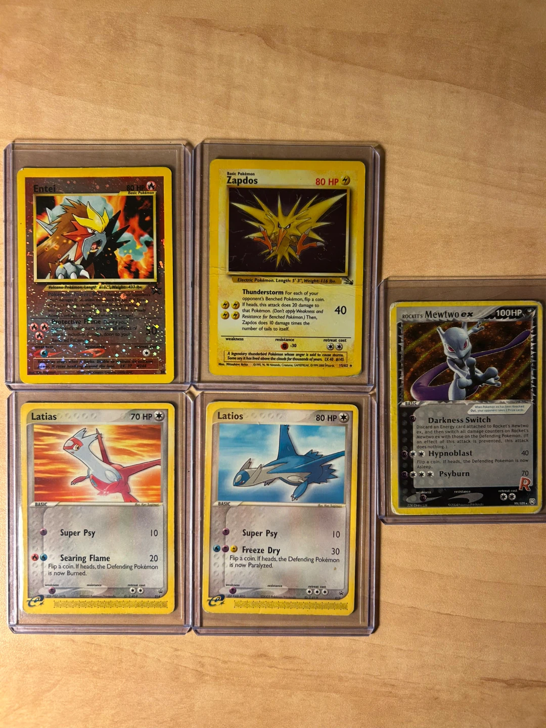 Pokemon cards (Legendaries)