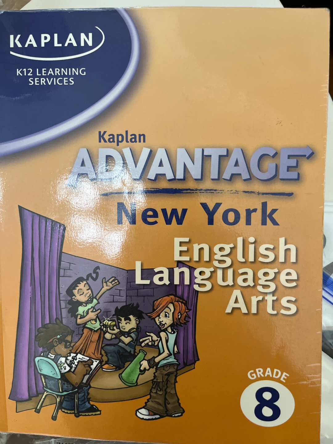 ⚽️Kaplan Advantage New York English Language Arts Grade 8 Book
