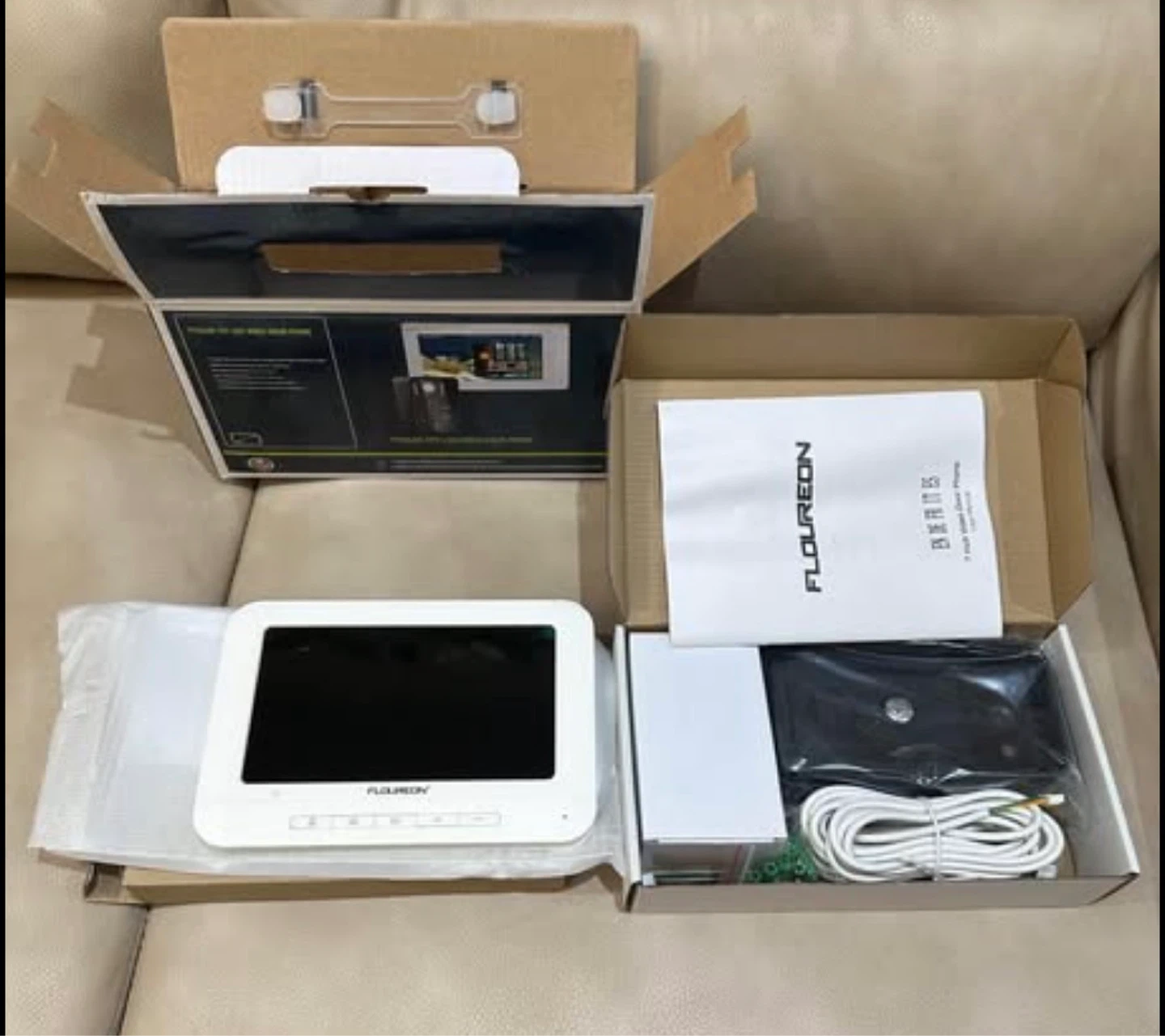 New Floureon 7" Color Video Door Phone Video Intercom Doorbell - photo 3