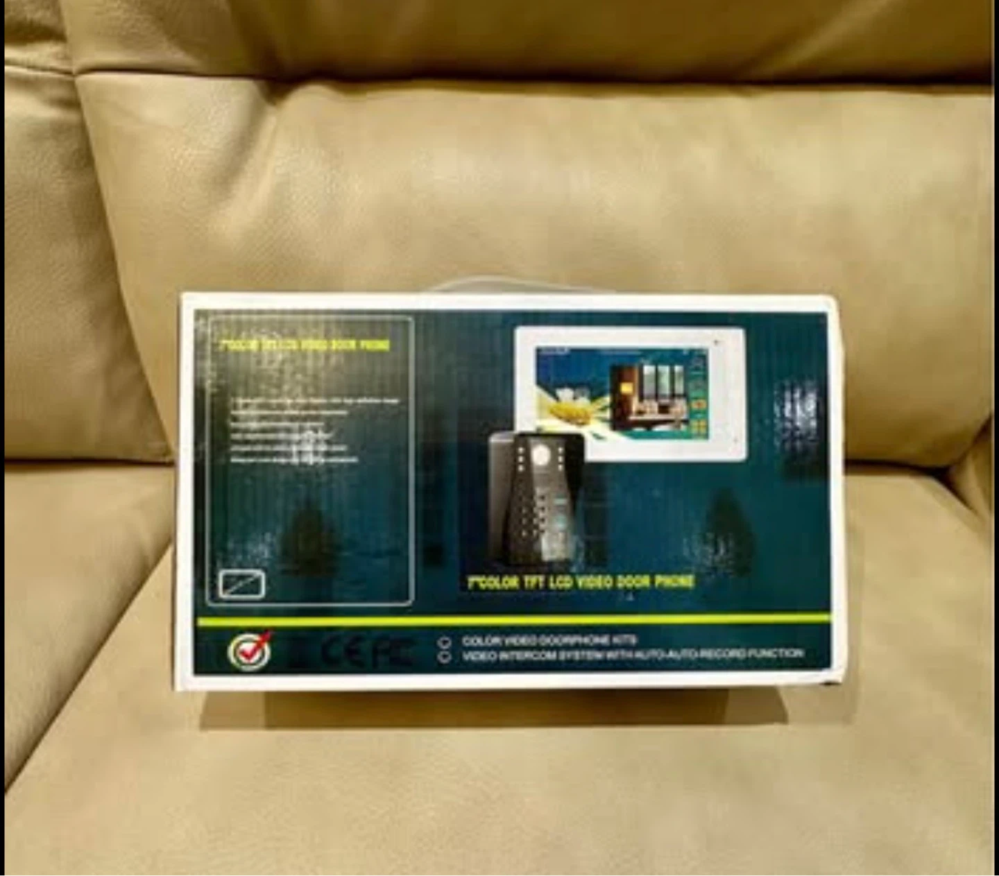 New Floureon 7" Color Video Door Phone Video Intercom Doorbell