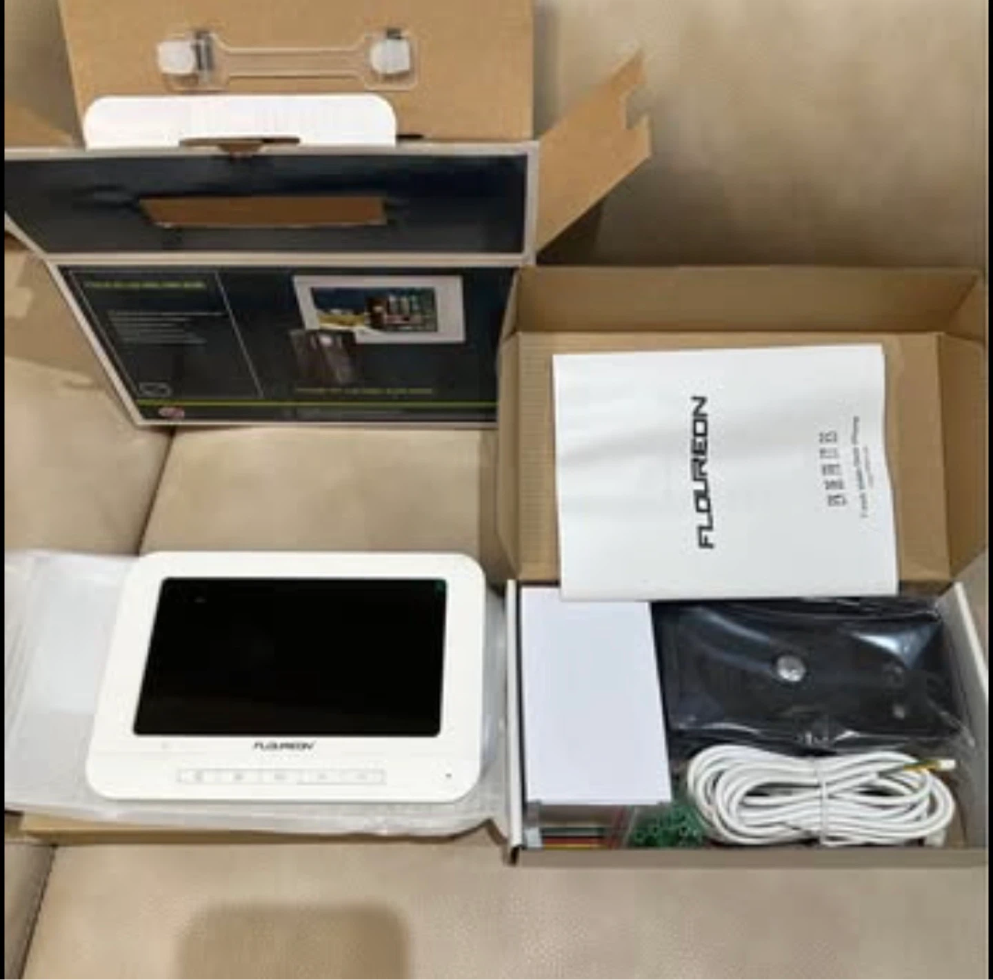 New Floureon 7" Color Video Door Phone Video Intercom Doorbell - photo 2