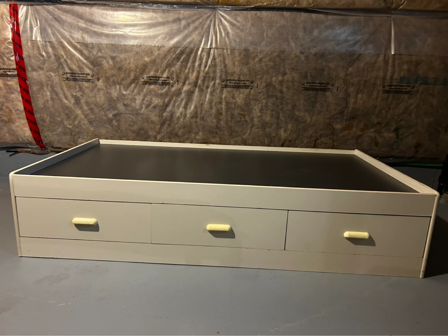 Twin Bed with Storage Drawers