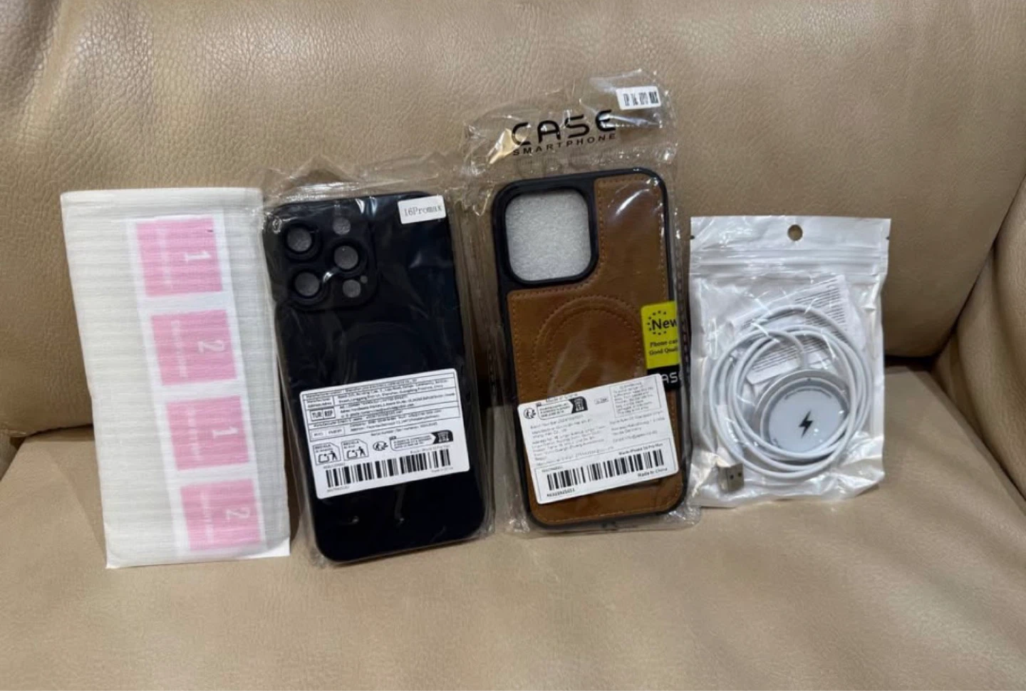 New Covers & Charger for Iphone 14 Pro Max