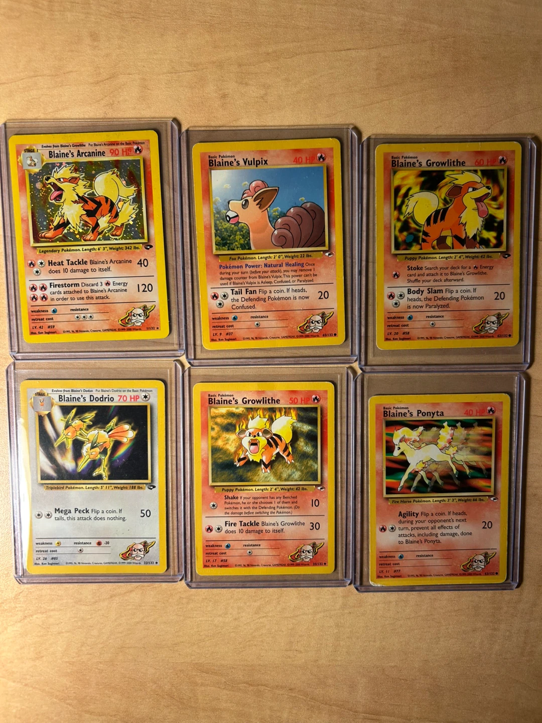 Pokemon cards (Trainer’s pokemon)