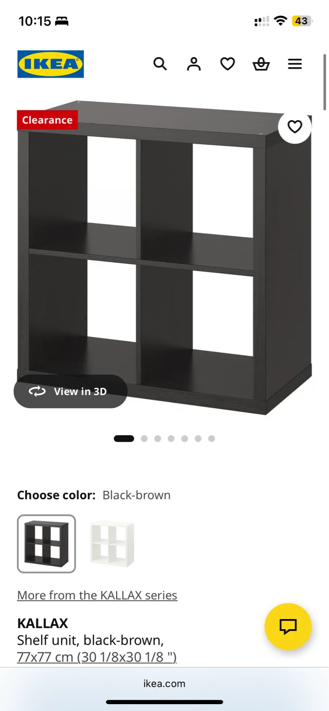 IKEA KALLAX Shelf Unit - photo 2