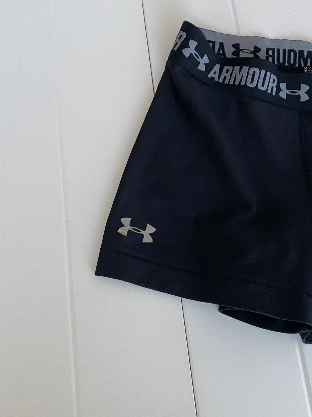 Under Armour Black HeatGear compression shorts ⚽️ - photo 4