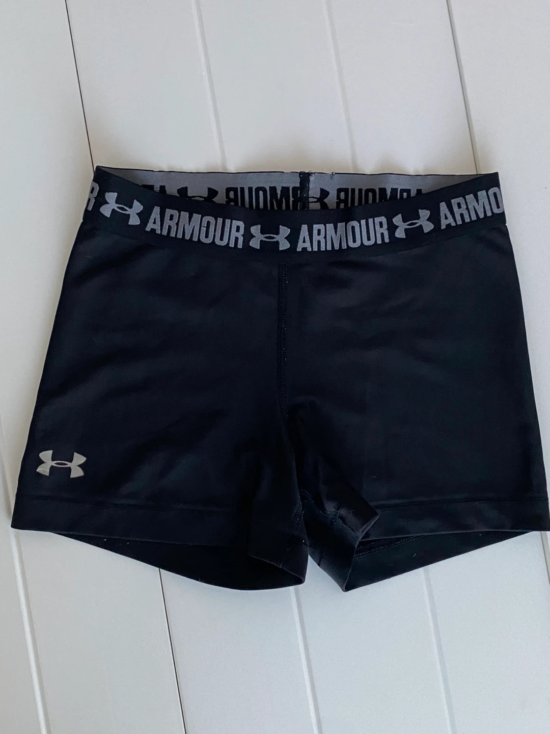Under Armour Black HeatGear compression shorts ⚽️ - photo 2