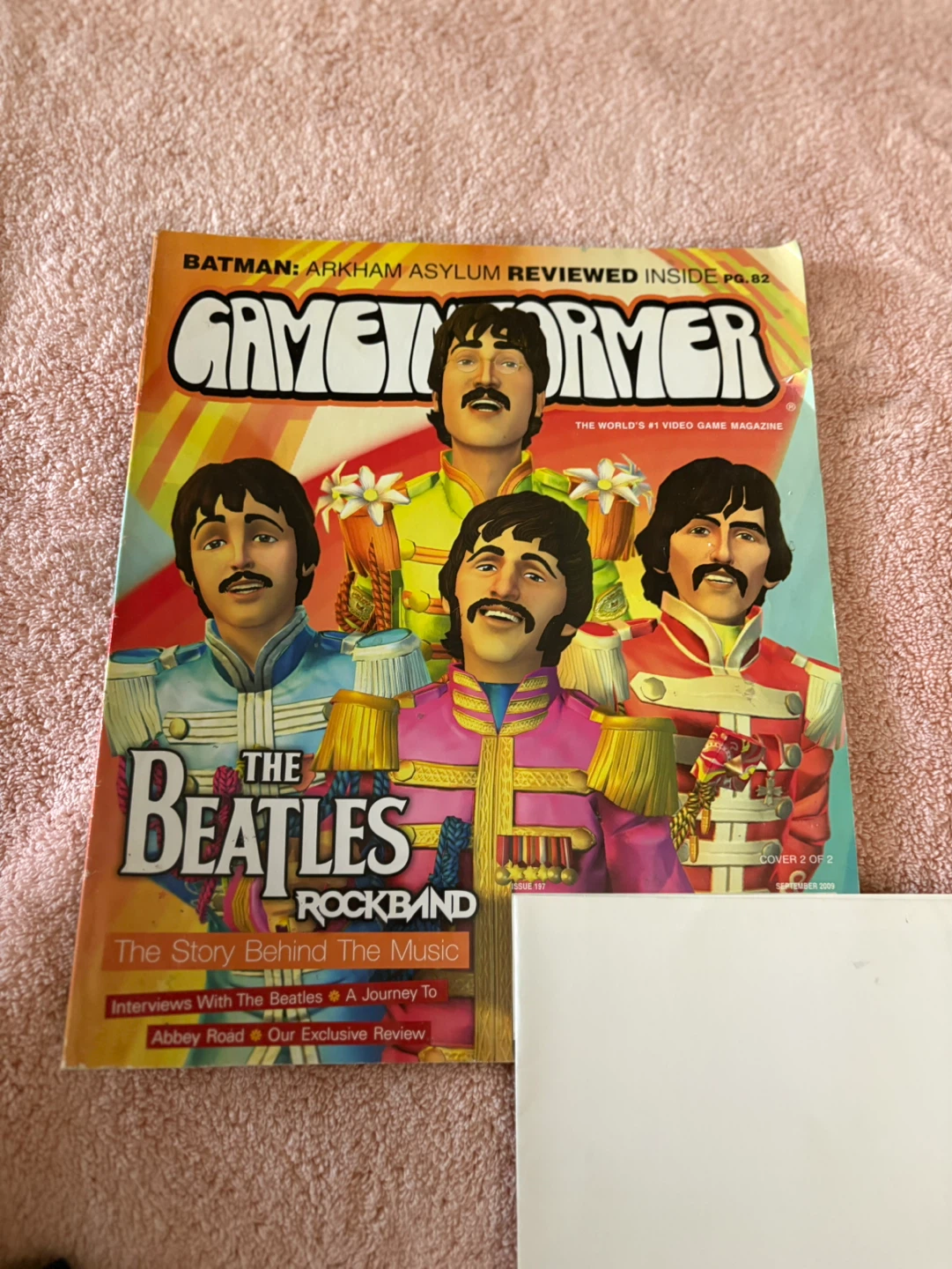 Gameformer Magazine featuring The Beatles Rockband