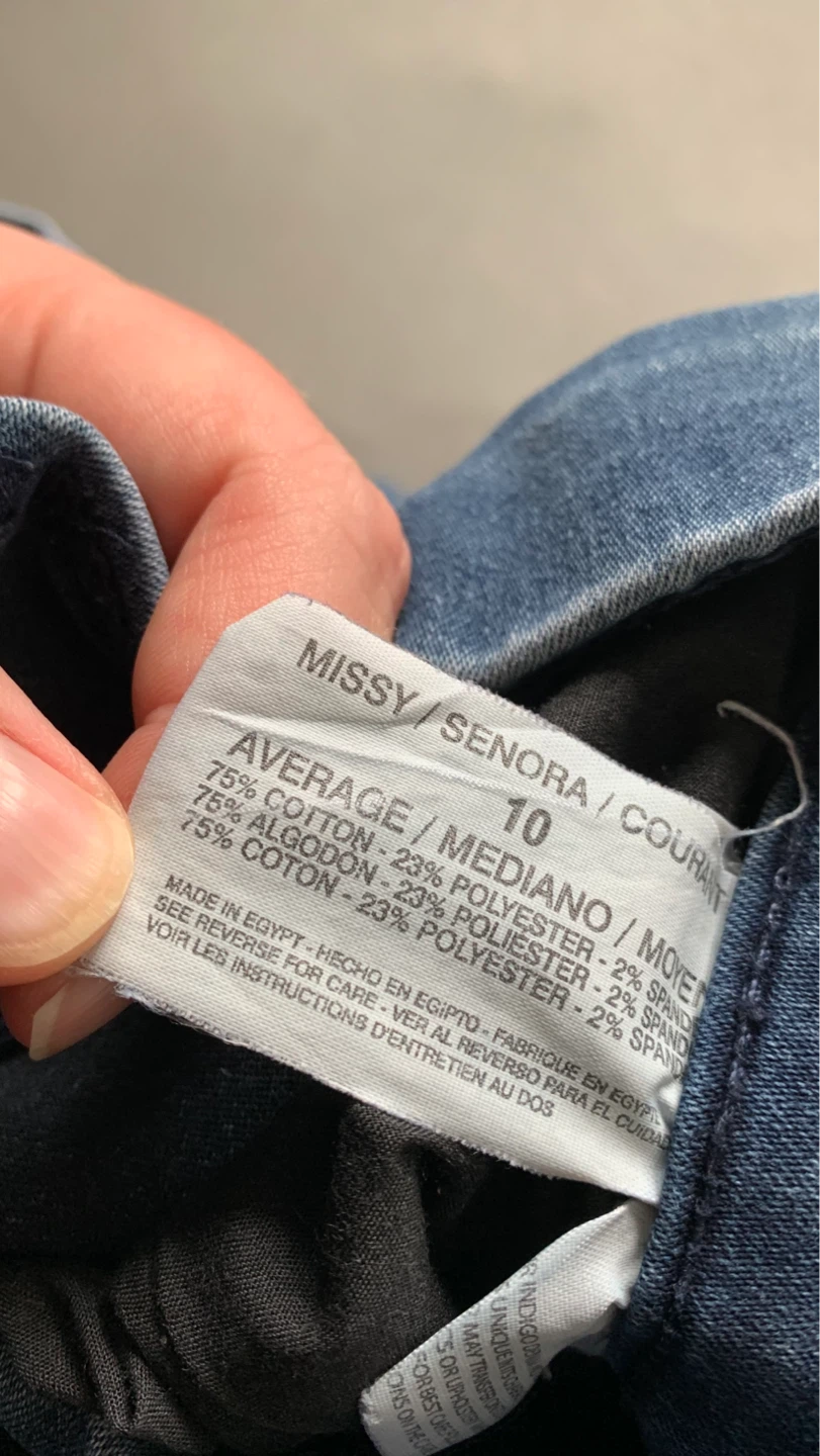 Gloria Vanderbilt All-Around Slimming Effect Jeans Size 10 ⚽️ - photo 4