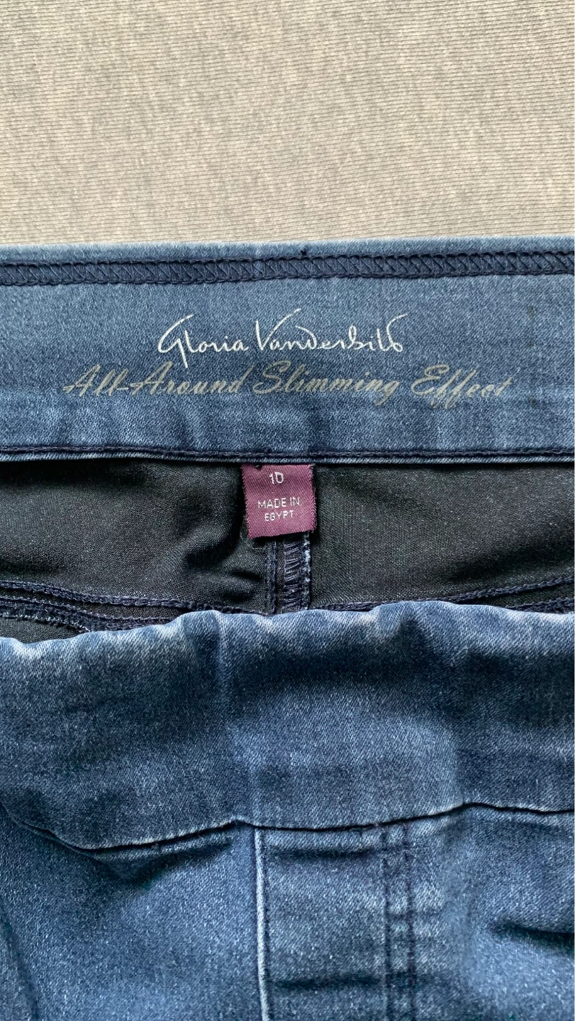 Gloria Vanderbilt All-Around Slimming Effect Jeans Size 10 ⚽️ - photo 3