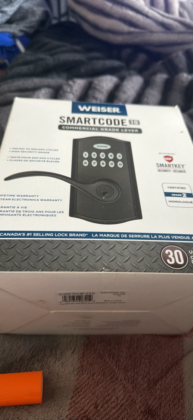 Weiser SmartCode 10 Commercial Grade Lever Lock