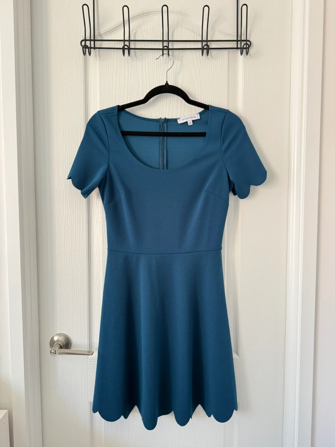Teal Scalloped Dress ⚽️