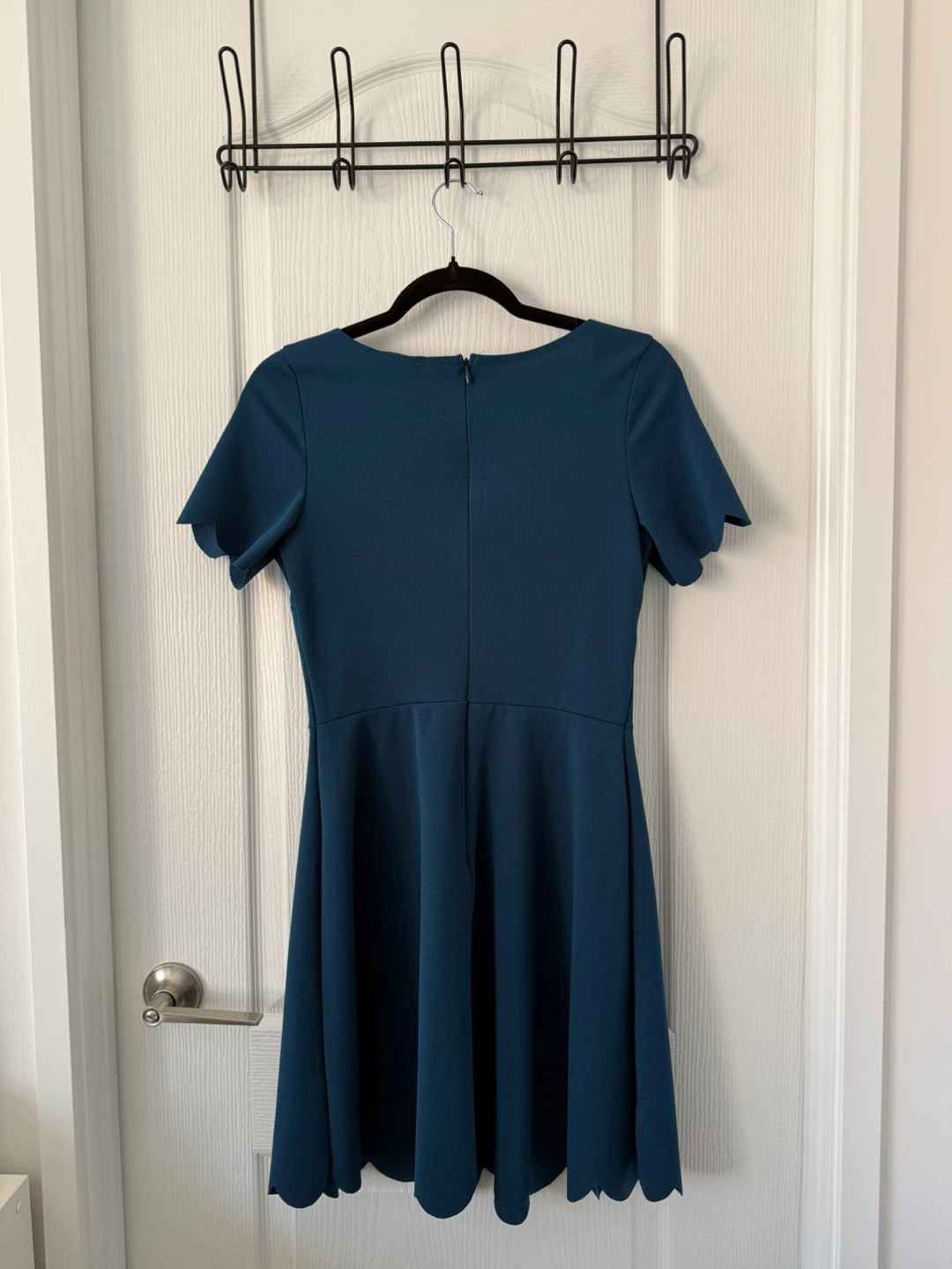 Teal Scalloped Dress ⚽️ - photo 2