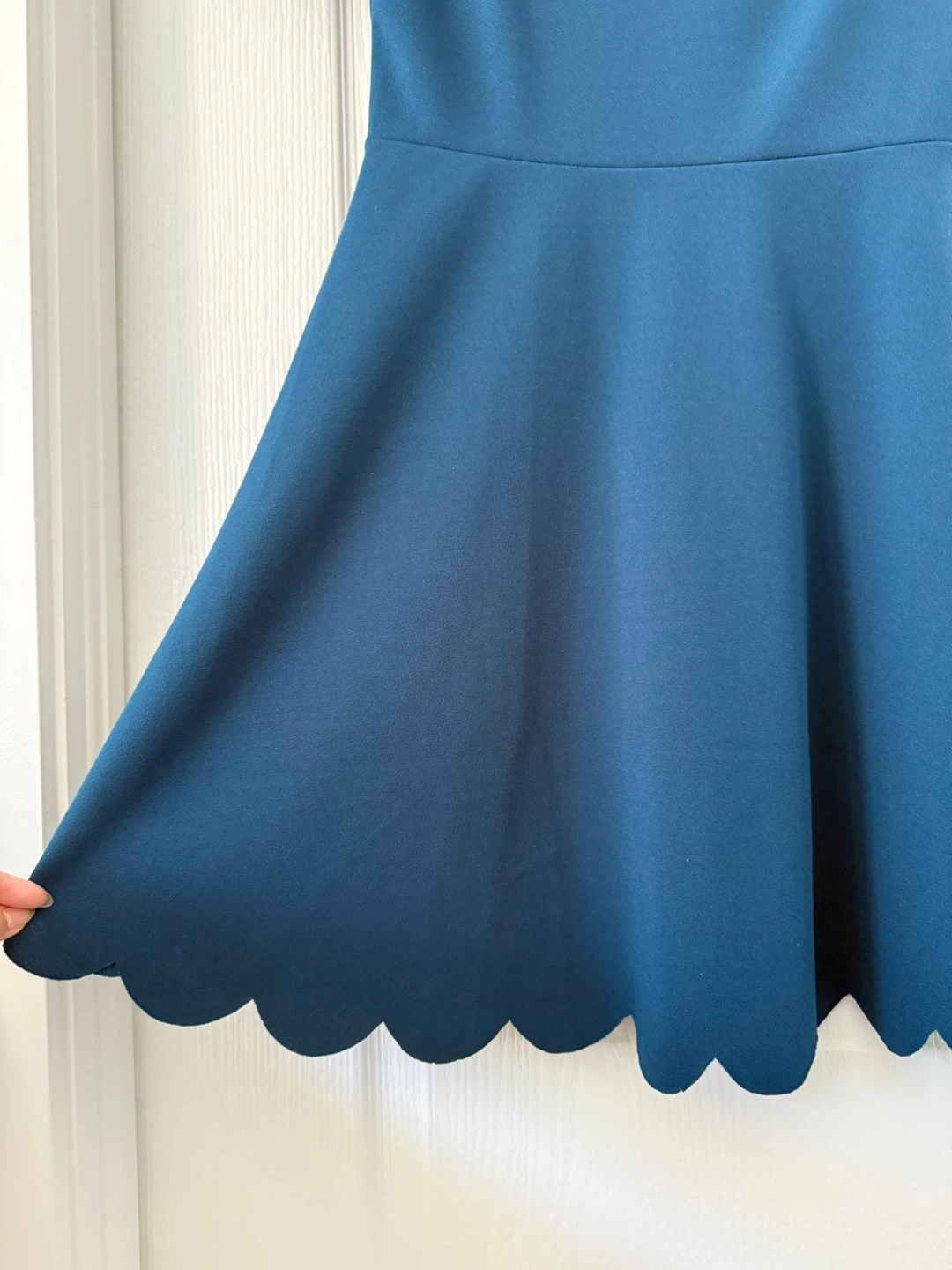 Teal Scalloped Dress ⚽️ - photo 4