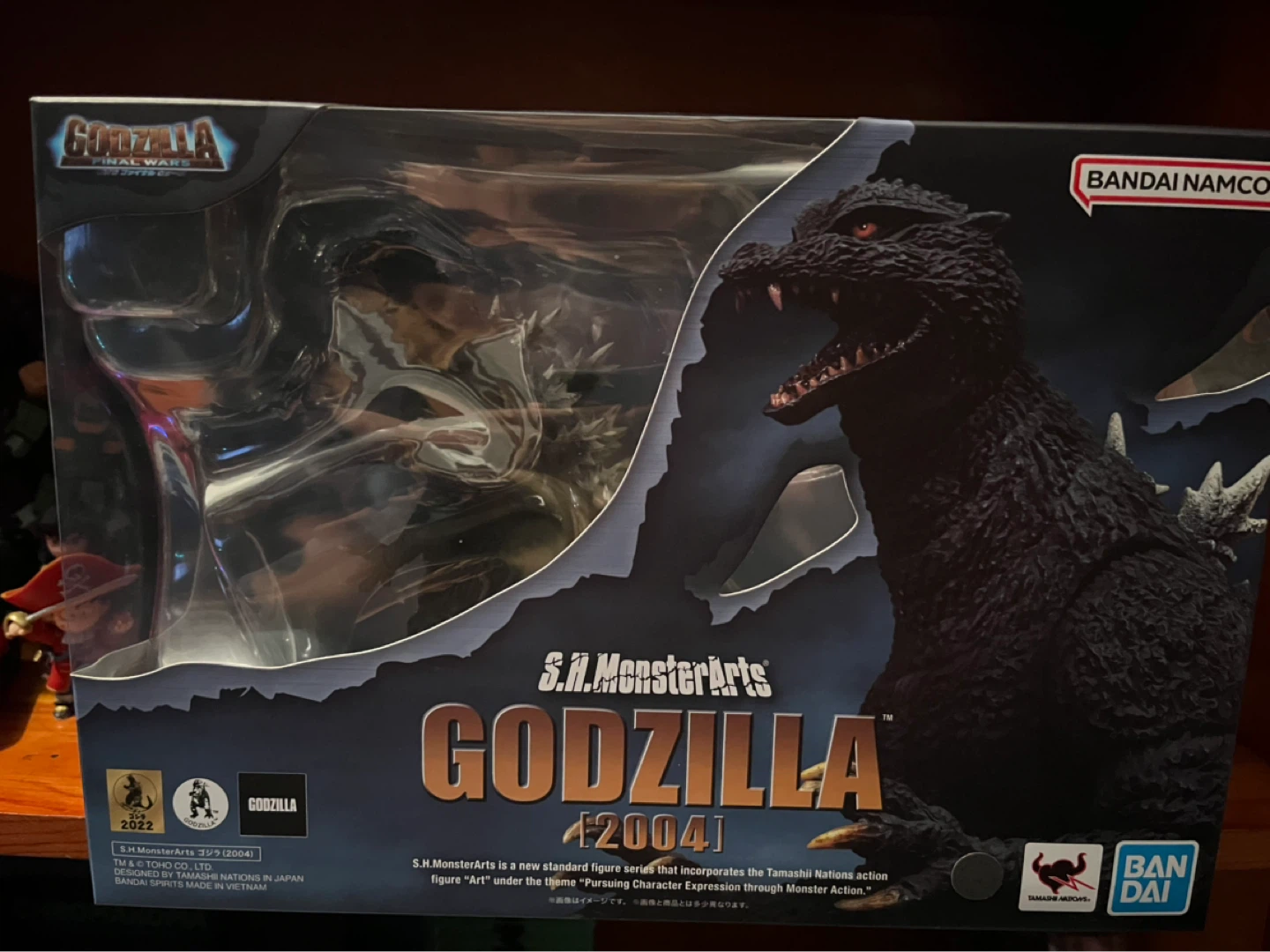 S.H.MonsterArts Godzilla 2004