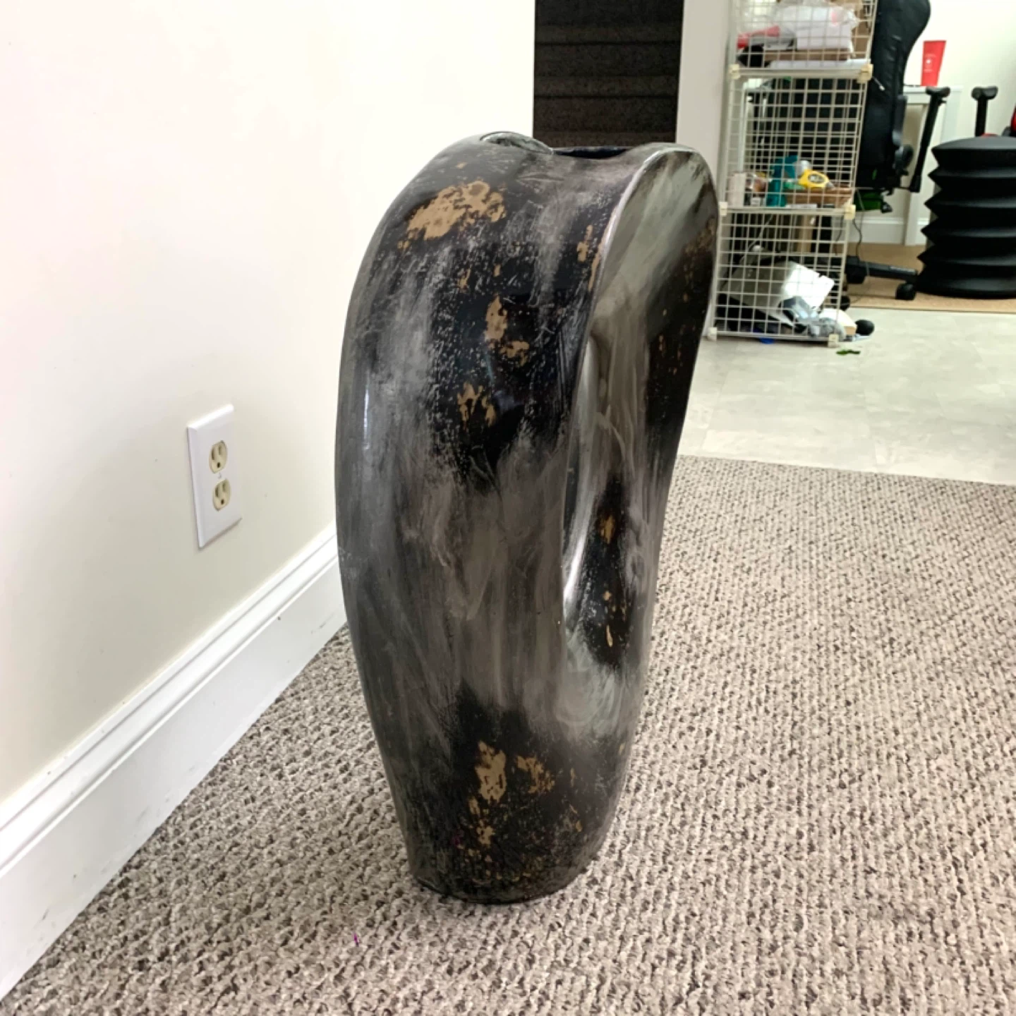 Abstract Sculpture Vase Modern Art Decor Statement Piece Large - photo 5