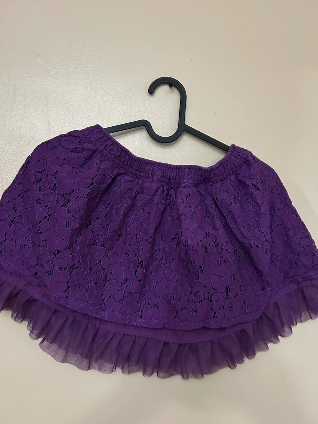 Newberry Purple Lace Skirt Kids size 12 - photo 2
