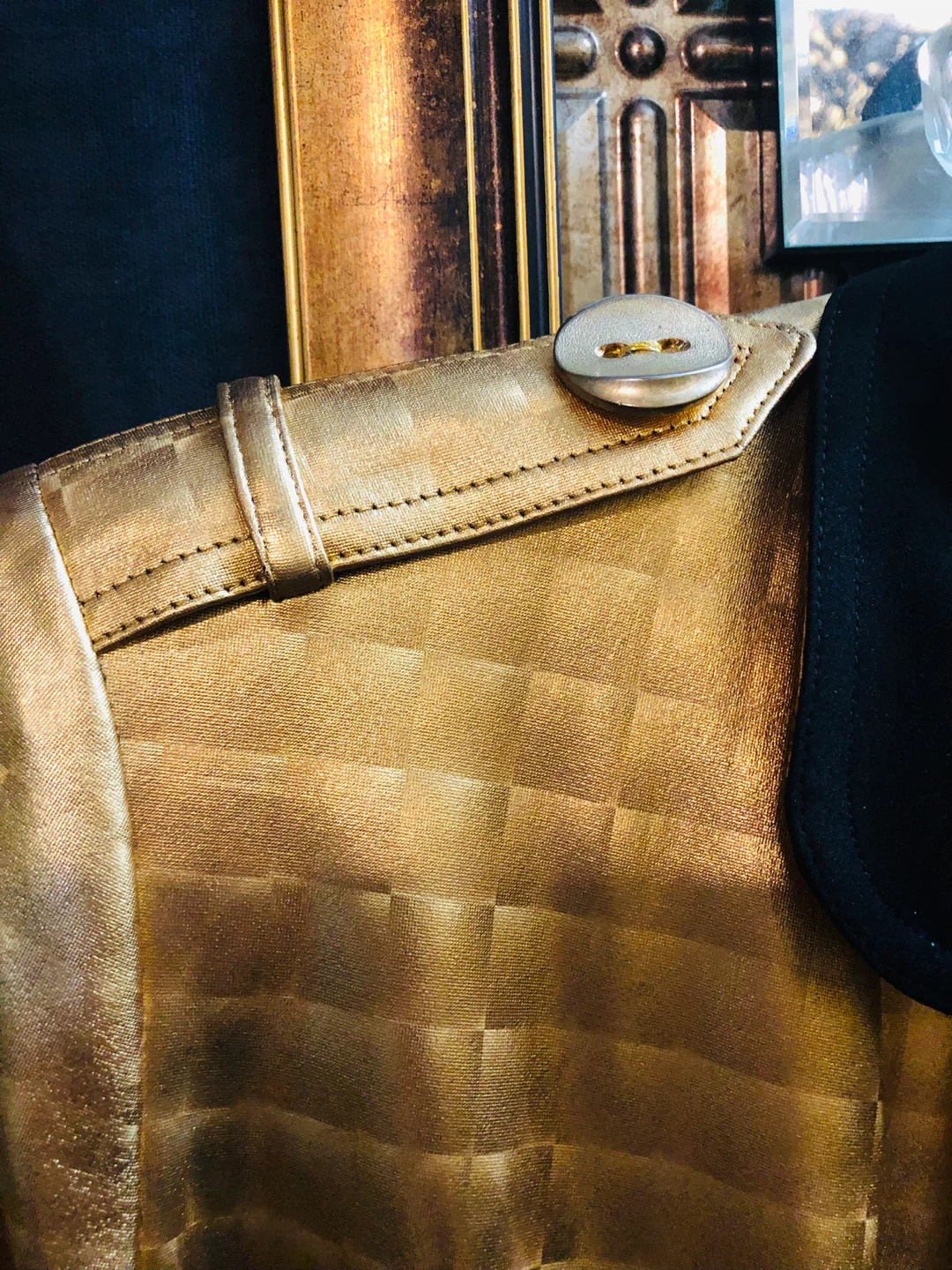 Gold Versace Trench Coat - photo 3