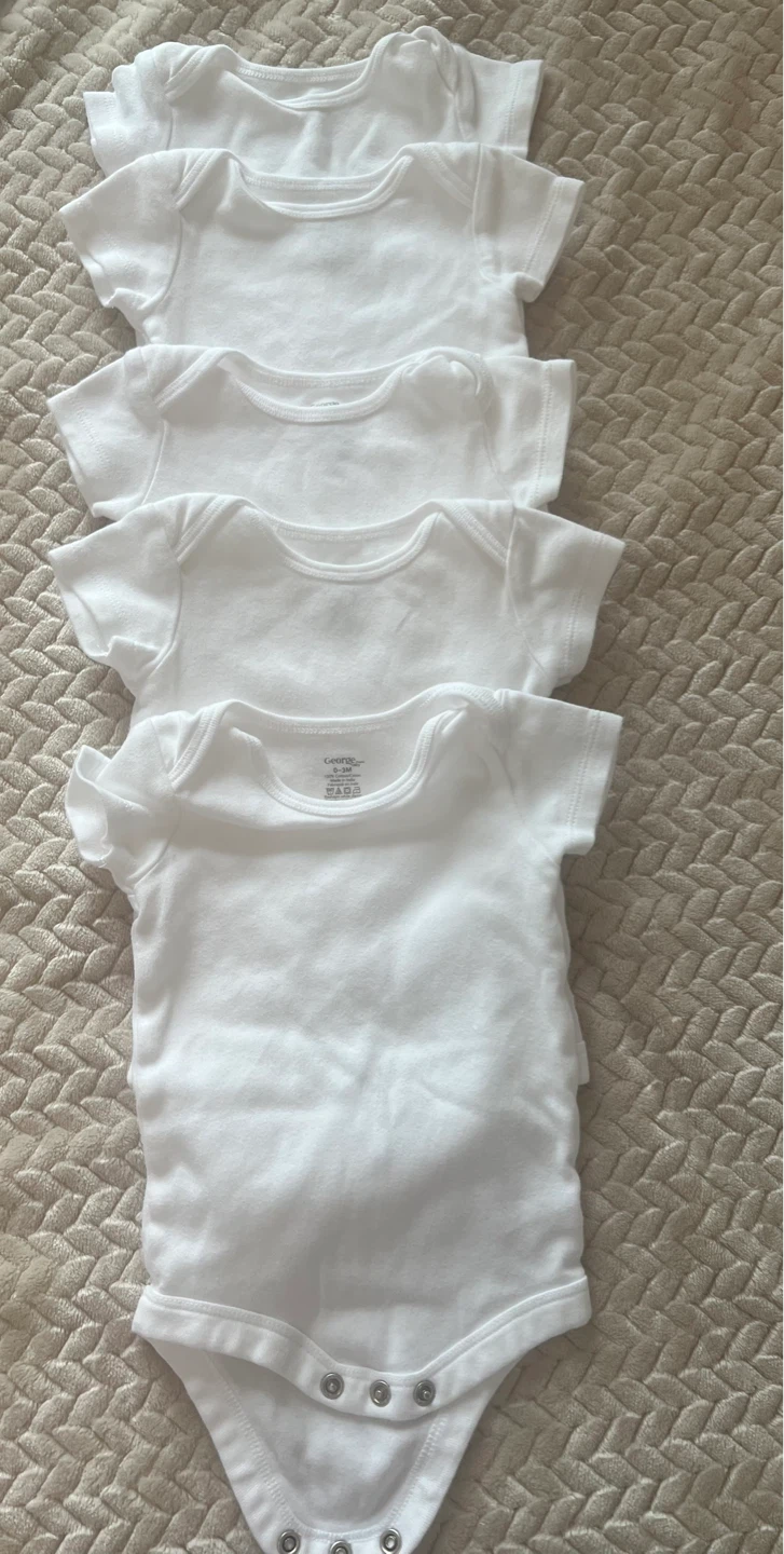 Baby Clothes Bundle - Onesies, Sleepers, Overalls & More - photo 2