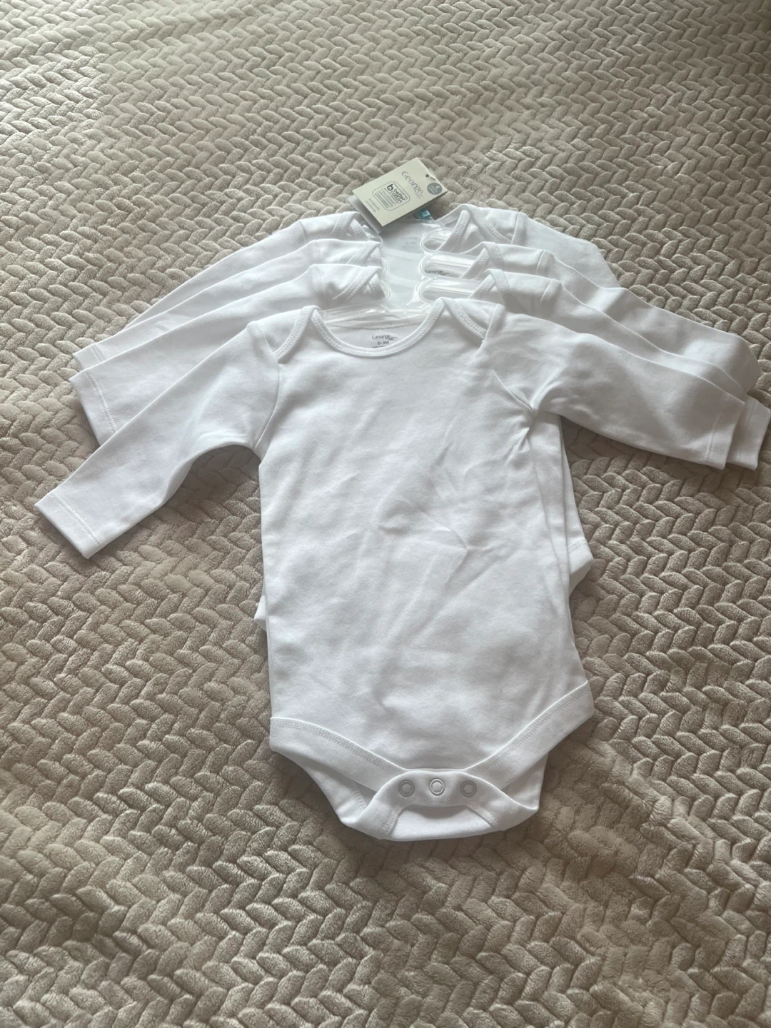 Baby Clothes Bundle - Onesies, Sleepers, Overalls & More - photo 5