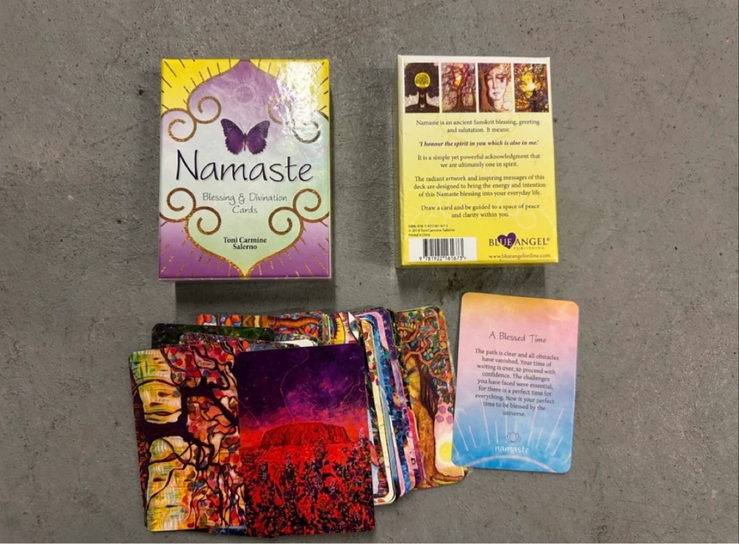 ⚽️Namaste Blessing & Divination Cards by Toni Carmine Salerno
