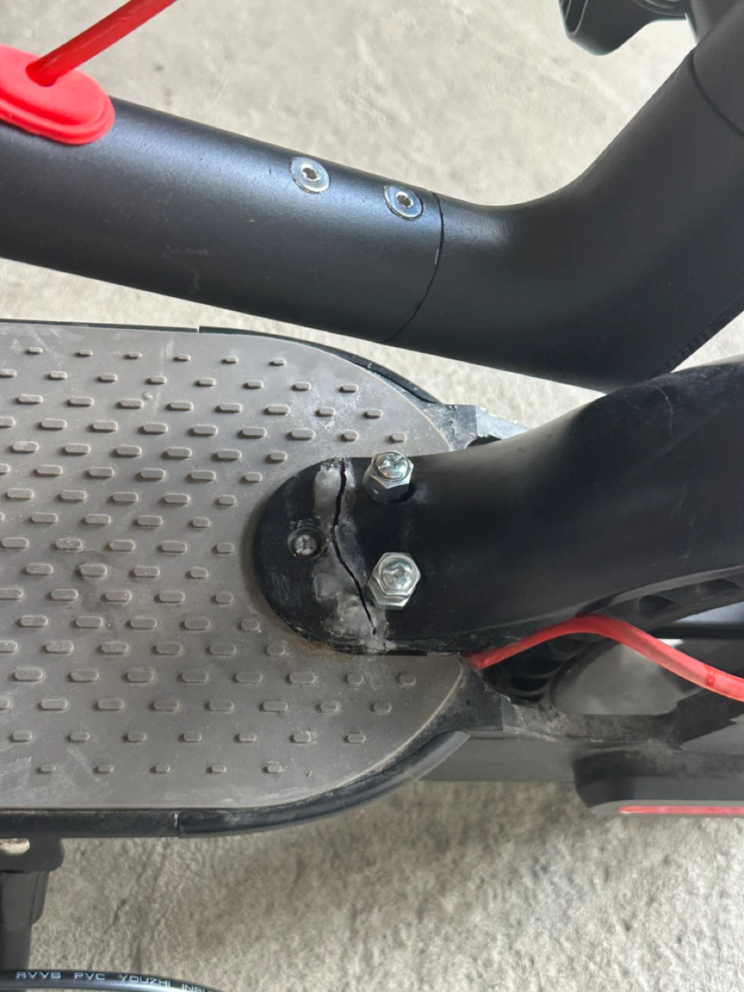 Black Electric Scooter with Charger - photo 2