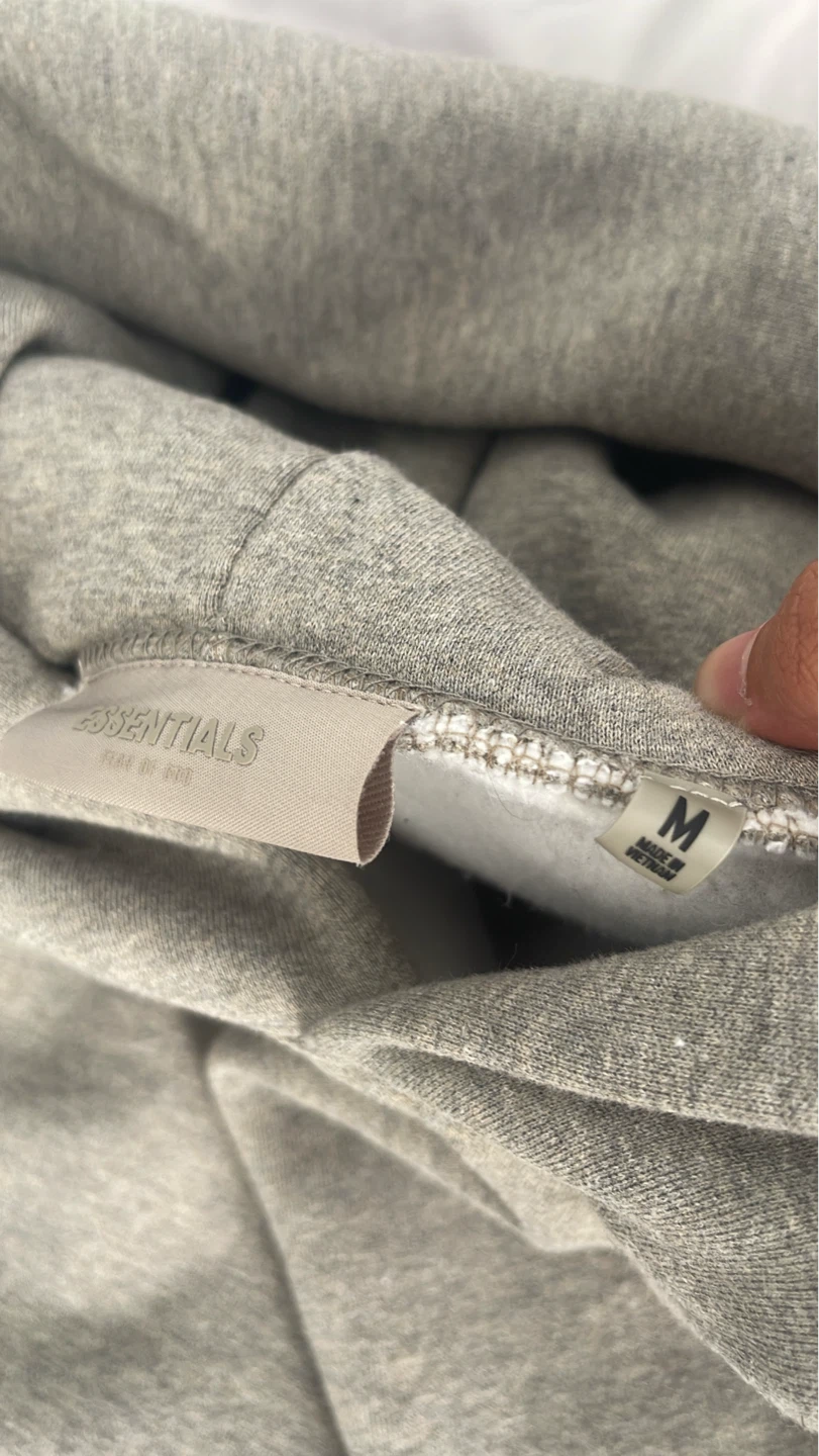 Dark Oatmeal Essentials Hoodie - photo 3