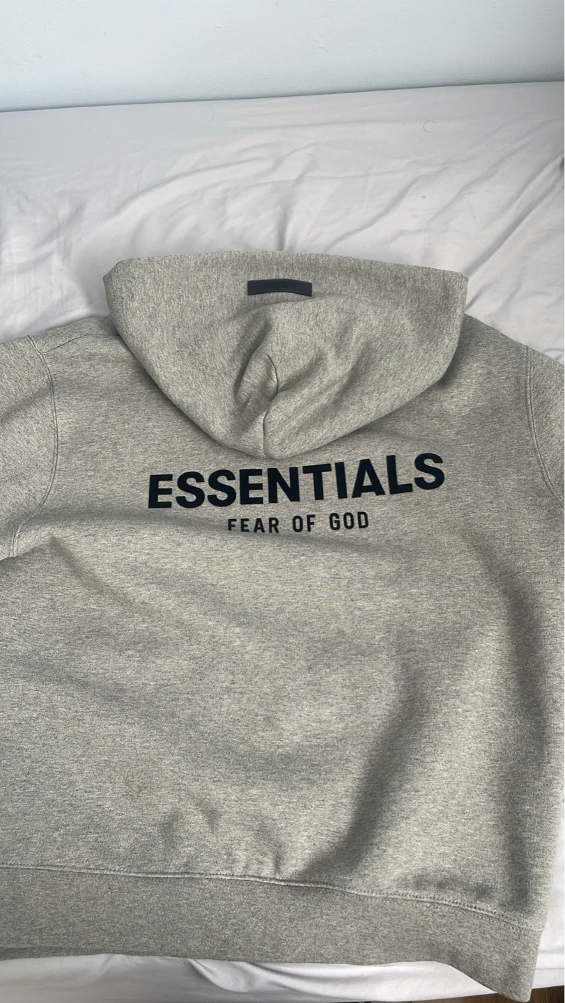 Dark Oatmeal Essentials Hoodie