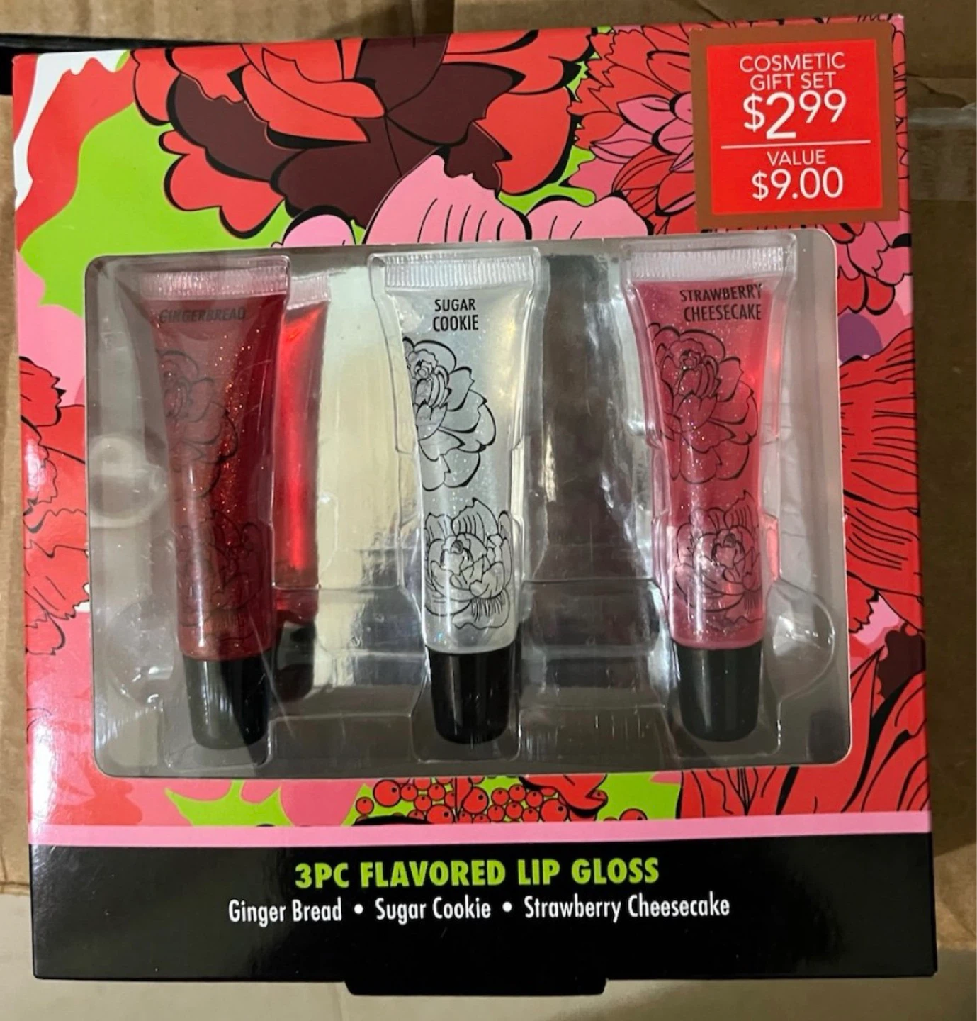 ⚽️3PC Flavored Lip Gloss Gift Set