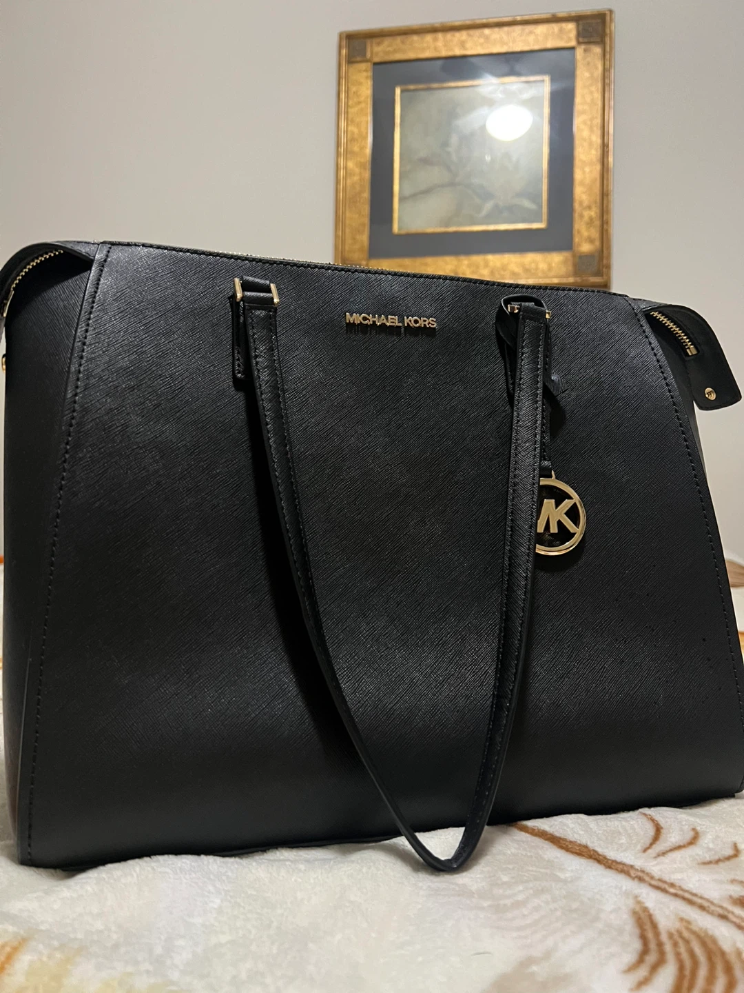 Michael Kors Black Leather Tote Bag - photo 2