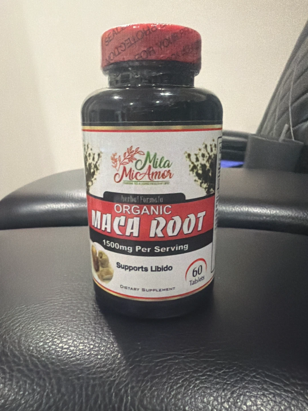 Mila MicAmor Organic Maca Root Dietary Supplement - 60 Tablets