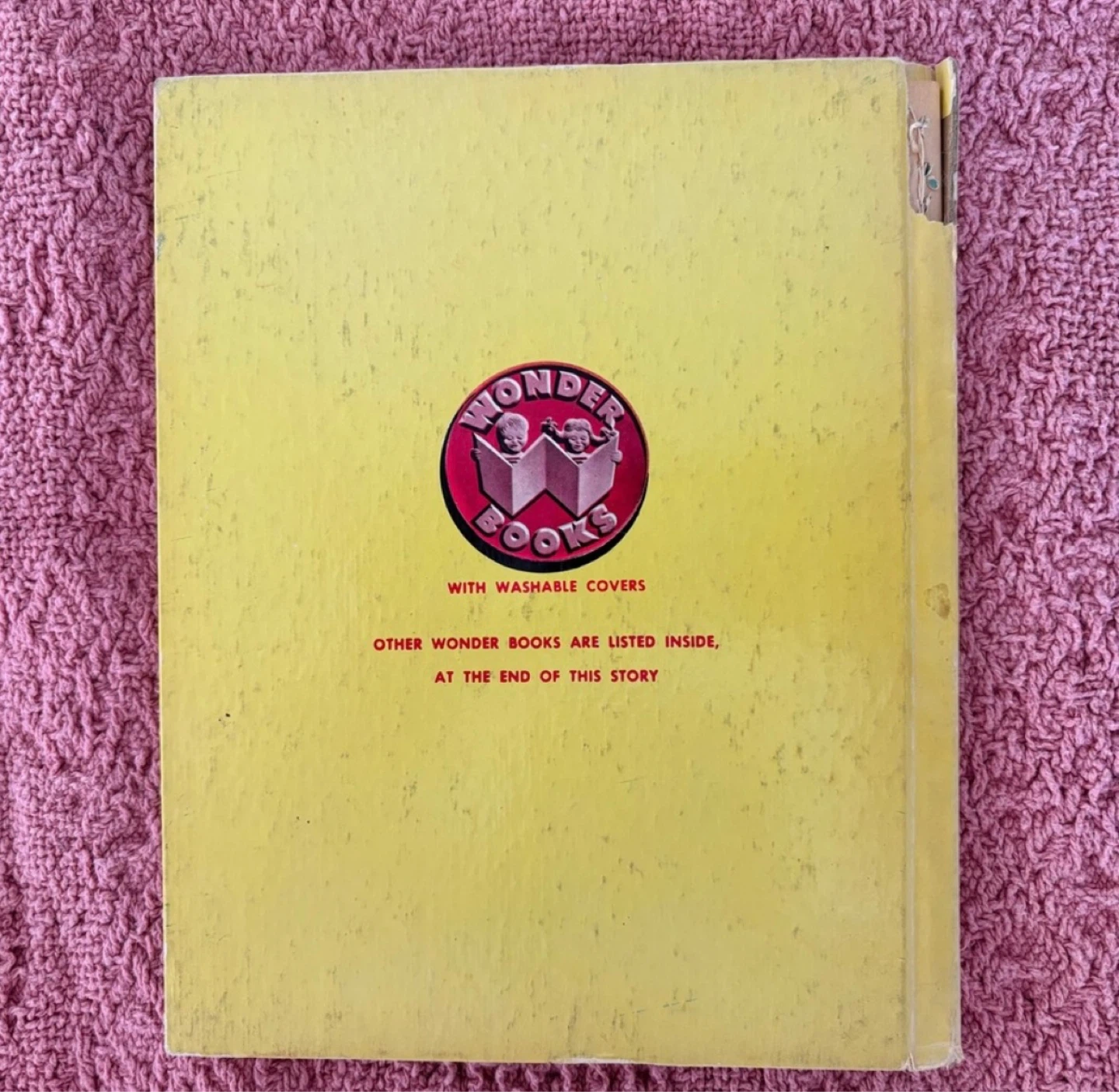 ⚽️Vintage The Bunny Sitter Children's Wonder Book - photo 2
